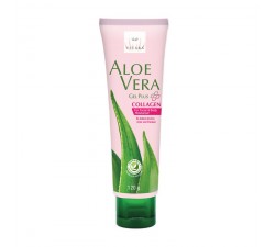 Aloe vera gel collagène